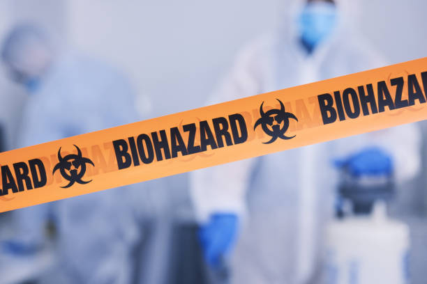 Professional Biohazard technician working in Bath, PA
